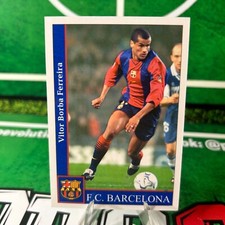 RIVALDO 77 - FC BARCELONA - MUNDICROMO LEAGUE CHIPS 2001 2002 CARD