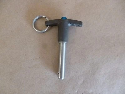 3/8" X 2" GRIP 17-4 STAINLESS STEEL AVIBANK BALL LOCK QUICK RELEASE PIN (T HDL)