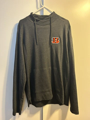 Antigua Cincinnati Bengals Men's Pullover Long Sleeve - Size: Large - BRAND NEW Cover