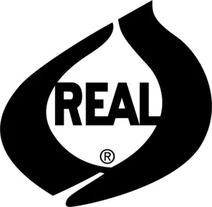 Real Dairy Seal Symbol 1 Color Window Wall Vinyl Decal Sticker - Picture 1 of 5