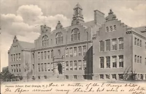 Nassau School, East Orange, NJ Divided Back Postcard Posted 1907 - Picture 1 of 2