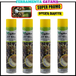 insetticida spray schiumogeno anti vespe e calabroni getto lungo azione rapida - Foto 1 di 7