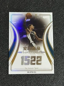 2024 China K Karte Victor Wembanyama SP ZAHLEN RC Karte /6555 - Bild 1 von 2