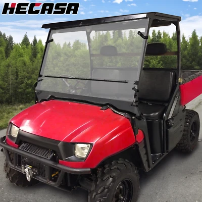 HECASA Full Folding Windshield For Polaris 2006-2008 Ranger 500 4X4 ,700 XP 4X4 - Image 1 of 4