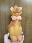 Vintage Rubber Squeak Squeaky Toy Squirrel Groundhog Daisy Bowtie