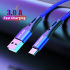 Type C Cable USB C Cable 3A Phone Charging Data USB Fast Safe Charging Universal