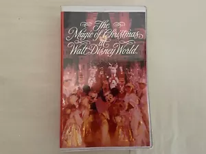 RARE The Magic of Christmas at Walt Disney World VHS Resort Video Great Cond - Picture 1 of 4