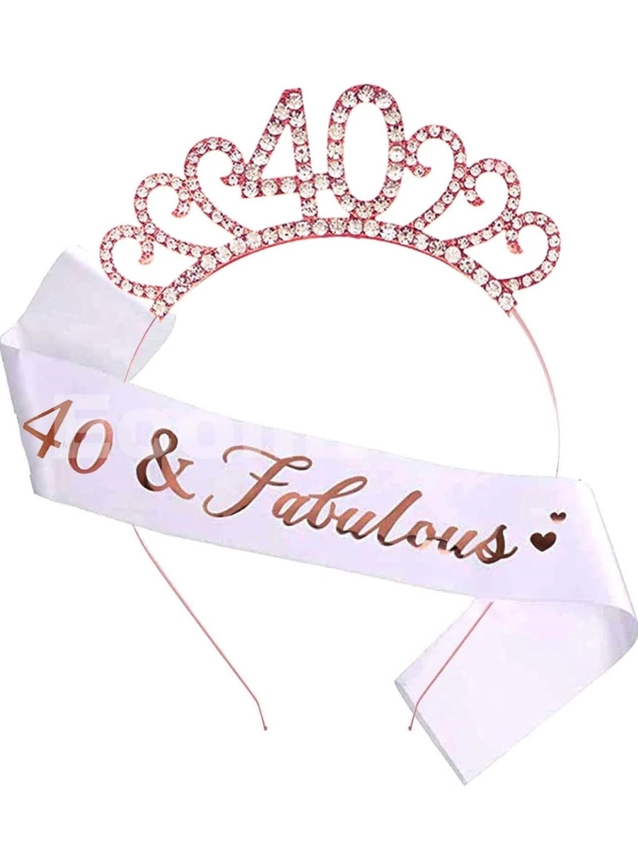Birthday Queen Party Set - Glitter 'Birthday Queen' Sunglasses, Crown, Sash & Earrings For Women's Birthday Gifts