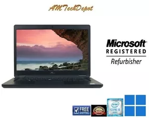 Dell Latitude 5490 Core i5-8350U 2.6GHz 32GB 512SSD Win11 Pro 64-BIT - Picture 1 of 6