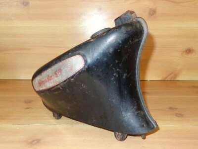 Honda Super Cub 50 1962-69 tanque de gasolina negro 17500-001-030D Foto 1 de 4