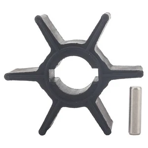 Water Pump Impeller &Key for Mercury Mariner 2.2/2.5/3/3.3HP 47-95289-2 Outboard - Foto 1 di 6