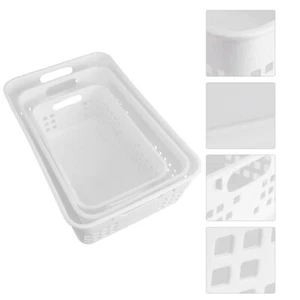3 Pcs Toy Storage Box Household Supplies Cosmetic Container Child - Picture 1 of 12