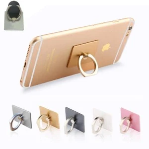 100 Finger Ring Phone Holder Stand 360° Rotation For All Cell Phone USA DEAL - Picture 1 of 13