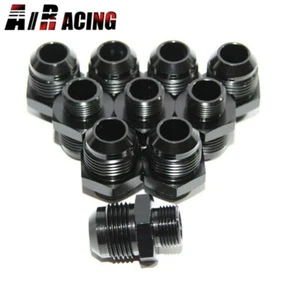 10x AN12 M20*1.5 Oil/Fuel Line Hose End Male/Female Union Fitting Adapter Black - Picture 1 of 6