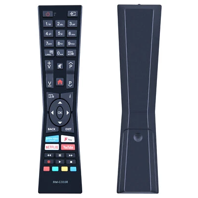 RM-C3338 Generic Replacement For JVC Smart TV Remote Control LT-24C680 LT-32C695 - Image 1 of 4