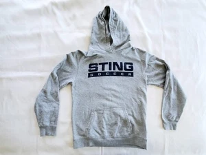 STING Soccer Sweatshirt Hoodie Heather Gray Size YOUTH XL - Picture 1 of 5