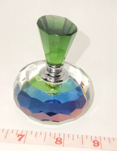 Crystal Vintage Style Refillable Perfume Atomizer Bottle Multicolor - Picture 1 of 7