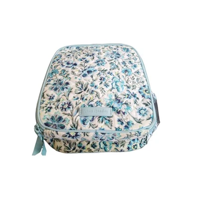 Vera Bradley Cloud Vine Floral Forro PEVA Bolsa de Almuerzo Aislada Asa Bolsillo de Identificación Foto 1 de 4