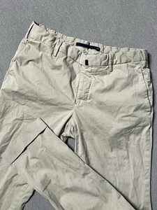 Incotex Hose Herren 48x31 (US 32x31) Beige Slim Fit Muster 30 Golf Büro Hosen - Bild 1 von 17