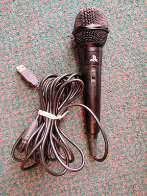 Microfone USB PlayStation fabricante de equipamento original não testado. Vendendo COMO ESTÁ - Imagem 1 de 2
