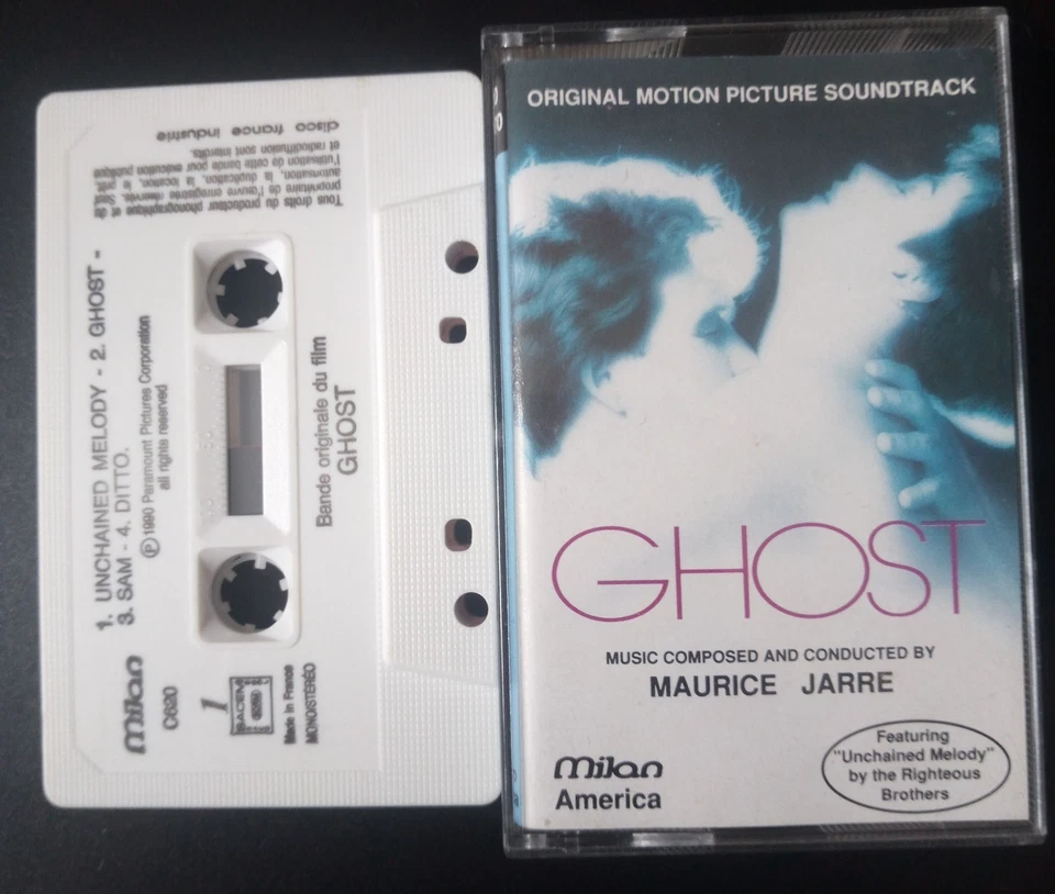 Ghost - Original Soundtrack - Maurice Jarre 1990 Cassette Tape French  - Image 1 of 1