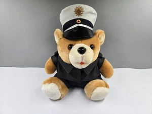 Polizei Bär Plüschtier Vintage Next Teddy Uniform Bärchen 30cm Stofftier - Bild 1 von 4