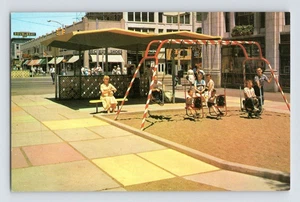 50er Jahre. THE MALL. KALAMAZOO, MICH. EINKAUFSZENTRUM. POSTKARTE EE21 - Bild 1 von 2