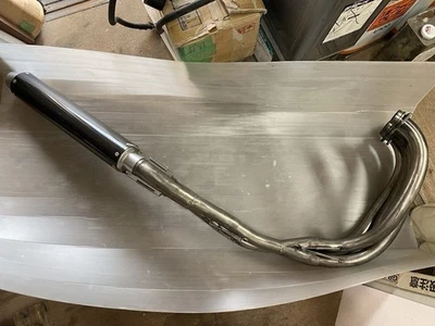 Oil-Cooled Gsx-R1100/750 Gsf1200 Inazuma Gs1200Ss Baby Face Titanium Exhaust - Image 1 of 4