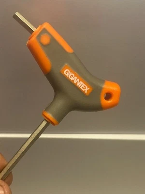 Gigantex 5mm Enchufe Cuadrado Llave de Radios Largos Herramienta Pezón de Rueda de Carbono Foto 1 de 4