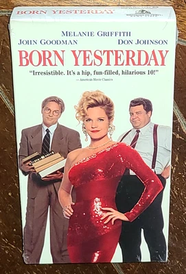 Born Yestrday [CC] (VHS, 1993, Hollywood Pictures) Melanie Griffith/Don Johnson! Foto 1 de 2