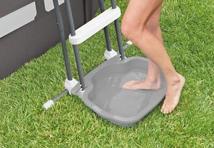 Intex Vaschetta Lavapiedi per scaletta piscina Accessori grigio - Foto 1 di 2