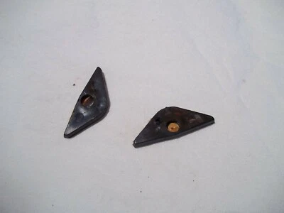 70s 80s Cadillac / Oldsmobile Dash Drum Clock Back Spacer Mounting Tab Set - Image 1 of 2