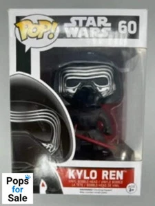 60 Kylo Ren - Star Wars - The Force Awakens - Box Damaged Funko POP - Picture 1 of 5