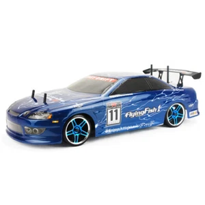 New Remote Control Hsp 1/10 Flying Fish 1 Drifting 2.4G Rc Car 94123 - Picture 1 of 6