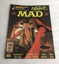 Mad Magazine # 250 October 1984 Alfred E Neuman Indiana Jones Splash
