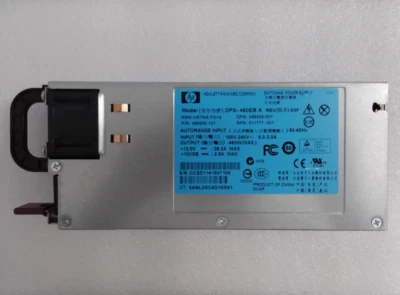 Genuine HP 503296-B21 511777-001 499249-001 460W HE 12V hot plug power supply - Image 1 of 4