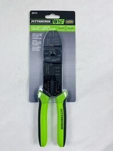 PITTSBURGH 59174  Tools 9-1/2" 3-IN-1 MULTI-PURPOSE STRIPPER, CRIMPER, CUTTER - Picture 1 of 4