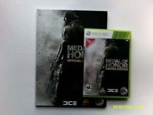 Xbox 360 Medal Of Honor Limited Edition Tested With Manual & Official Game Guide
