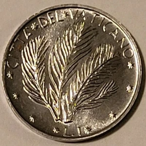Vatican Paul VI 1973 Lira Coin - Picture 1 of 2