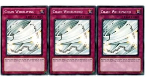 Yugioh - 3X Chain Whirlwind - Common - 1st Edition - DREV-EN069 - Near Mint - Picture 1 of 1