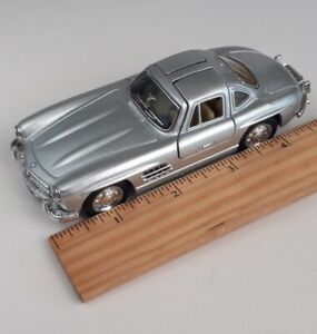 5" Kinsmart 1954 Mercedes Benz 300 SL Coupe Diecast Model Toy 1:36 Silver