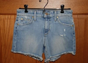 New with Tag NWT Joe's Jeans THE OZZIE 4" Cut Off Blue Denim Short Size 24 - Picture 1 of 6