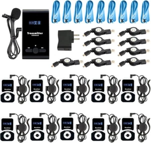 EXMAX EX-100 72-76MHz Wireless City Tour Guide Audio Transmission System (1T10R) - Picture 1 of 8