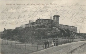 1913,Halberstadt,Gasthof Wartburg,Harz,Sargstedt,Runstedt,Huy,Gröningen,Mahndorf - Bild 1 von 2