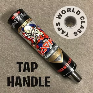 killer IRON MAIDEN Eddie TROOPER draft beer TAP HANDLE marker 6in ROBINSONS - Picture 1 of 3