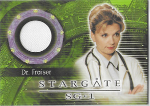 Stargate SG1 Season 6 - C19 Teryl Rothery as Dr. Fraiser Costume Card