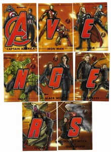 2015 Avengers 2 Age of Ultron set de inserción conexión teatral ACT1-ACT8 - Imagen 1 de 1