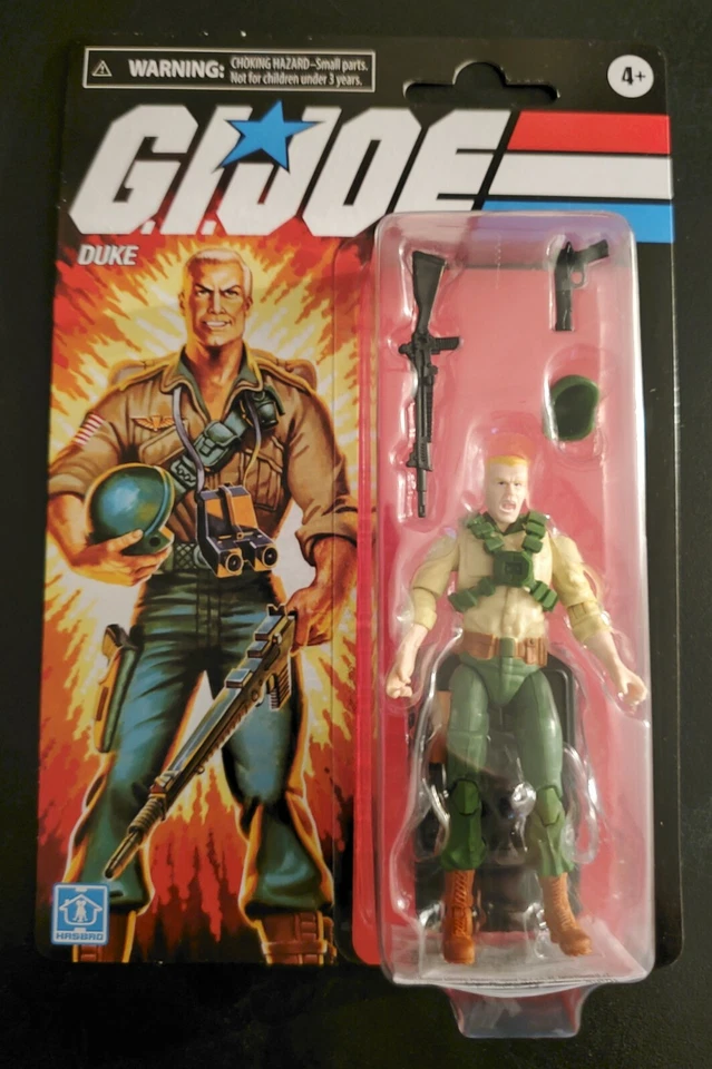 GI Joe DUKE Retro Collection Walmart Hasbro in hand ships fast