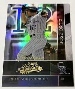 Jose Ortiz 2002 Absolute Memorabilia Spectrum /100 #52 - Colorado Rockies - Bild 1 von 3