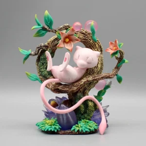 Pokemon Sleep Mew 15Cm Anime Figure Gk Action Figure Statua in PVC Modello Bambola Roo - Foto 1 di 13